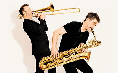 ÉRIC SÉVA & DANIEL ZIMMERMANN - 2 SOUFFLEURS SUR 1 FIL