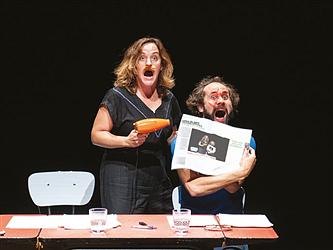 LE MYSTÈRE DU GANT (Vaudeville à table ou presque)
