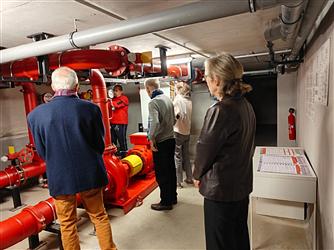 VISITE AU FEU LES POMPIERS - JEP