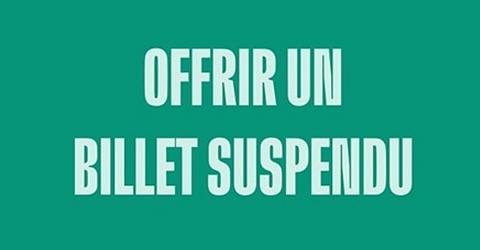 BILLET SUSPENDU